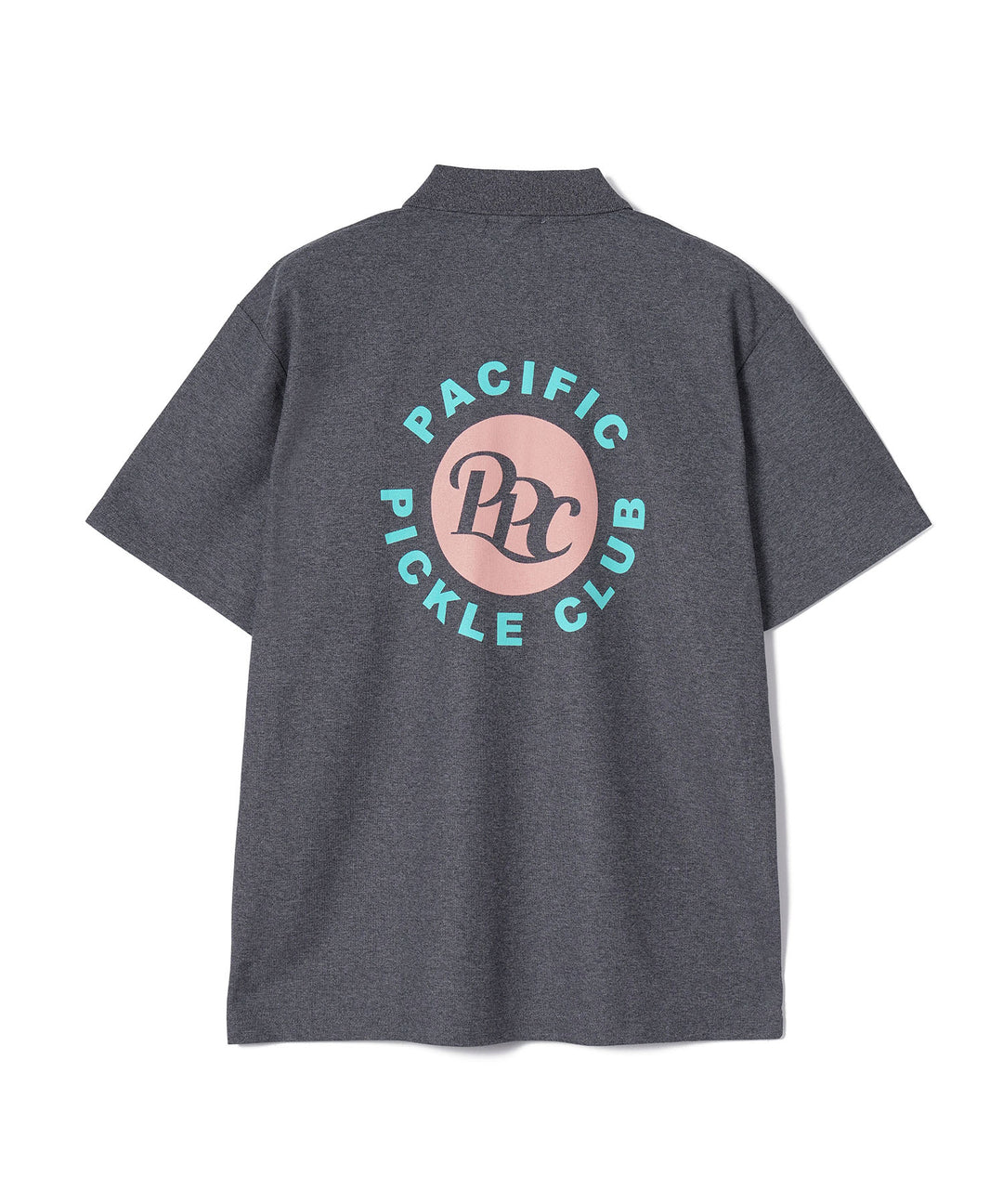 PPC CIRCLE POLO HEATHER CHARCOAL