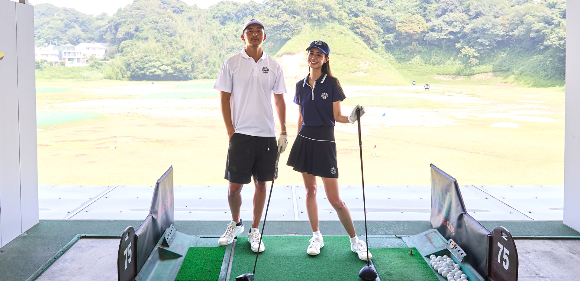 サイズ：L PACIFIC GOLF CLUB　パシフィック ゴルフクラブ ×TAION リバーシブル ダウンジャケット  ブラック系 [240101404732] ゴルフウェア レディース ストスト PACIFIC GOLF CLUB パシフィック ゴルフクラブ ×TAION