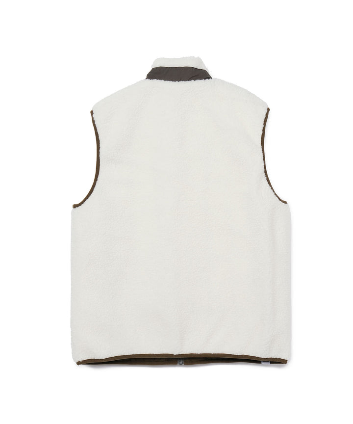 “DOWN × BOA” REVERSIBLE VEST OLIVE