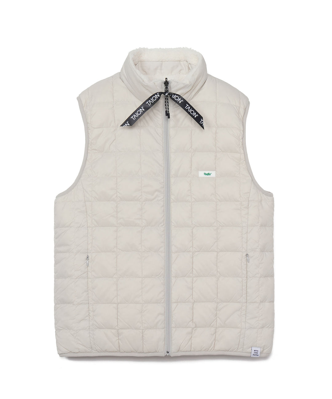 “DOWN × BOA” REVERSIBLE VEST LIGHT GRAY