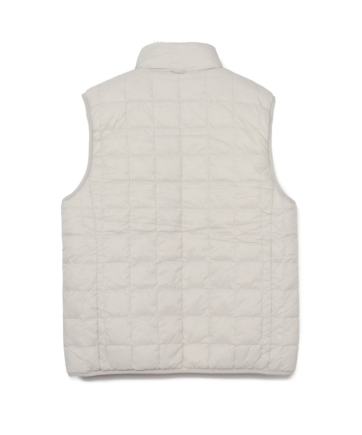 “DOWN × BOA” REVERSIBLE VEST LIGHT GRAY