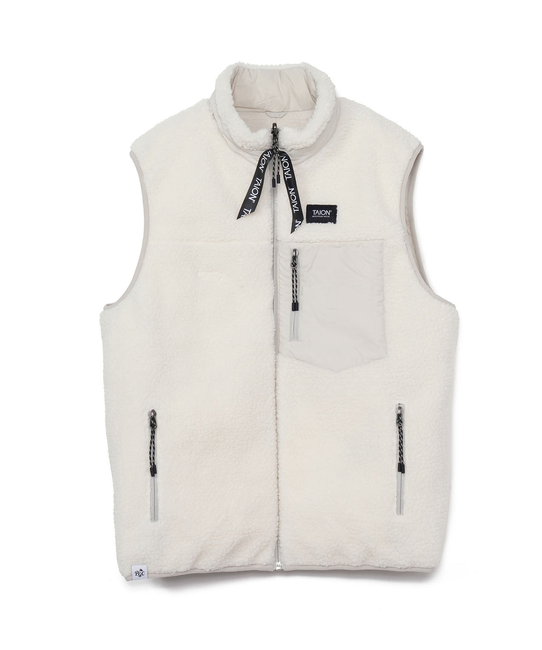 “DOWN × BOA” REVERSIBLE VEST LIGHT GRAY