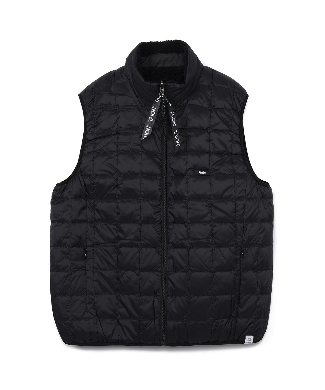 “DOWN × BOA” REVERSIBLE VEST BLACK