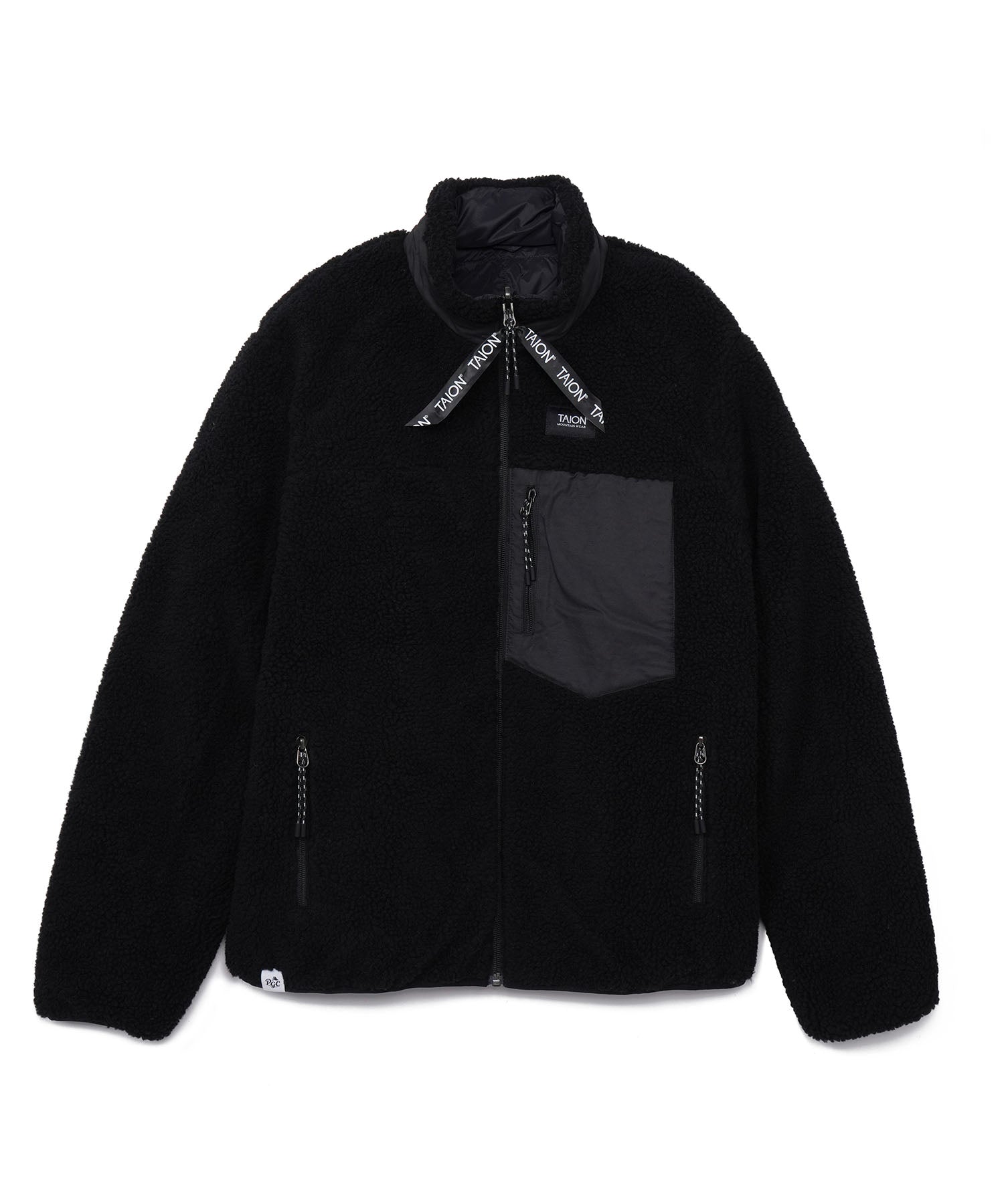 Pacific GOLF CLUB ダウン×ボア リバーシブル　ブラック MOUNTAIN R/S “DOWN × BOA” HI NECK DOWN JACKET – Pacific GOLF CLUB