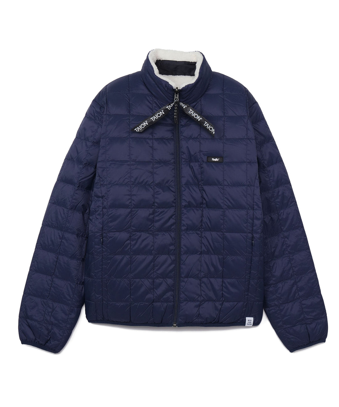 MOUNTAIN R/S “DOWN × BOA” HI NECK DOWN JACKET NAVY