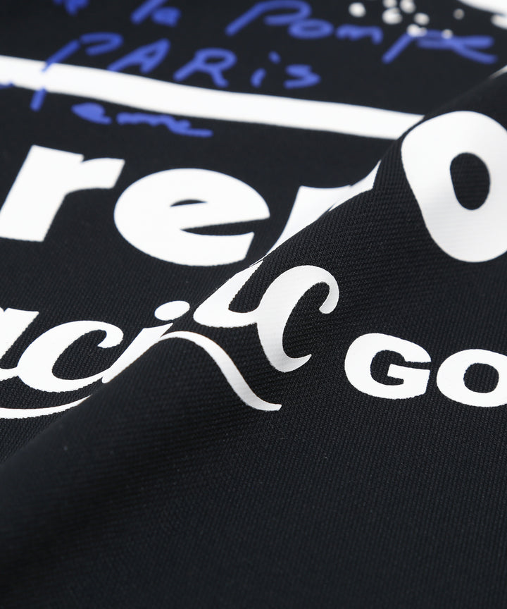 renoma golf × PGC SS POLO SHIRTS BLACK