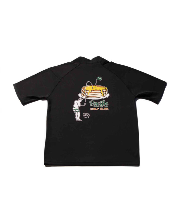 MOCK-NECK BIG TEE HALF SLEEVE GOLF & PANCAKE